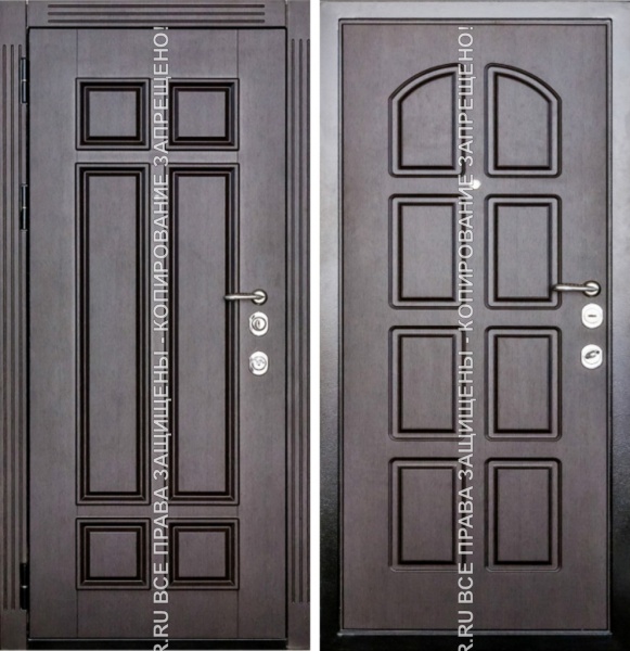 Входная взломостойкая дверь МДФ/МДФ 3106 Входная взломостойкая дверь МДФ/МДФ 3106