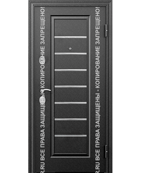 Дверь железная входная офисная Порошок/ламинат 0013 Дверь железная входная офисная Порошок/ламинат 0013