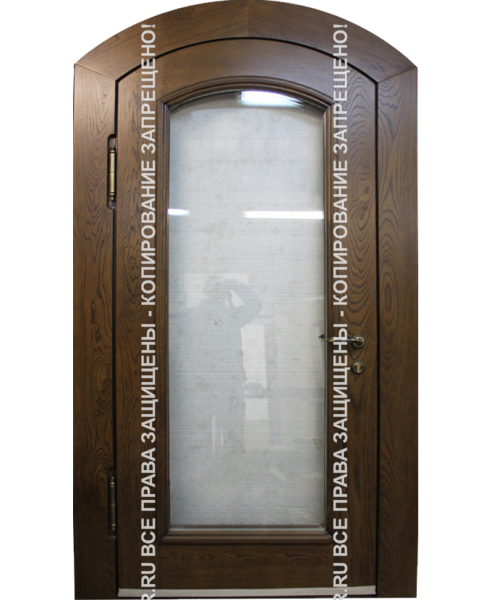 Дверь железная арочная МДФ 1116 Дверь железная арочная МДФ 1116